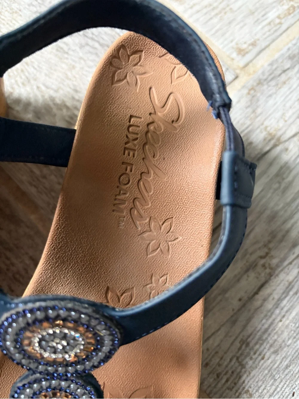 Skechers stylish navy